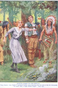Judith kommer till undsättning (färglitografi) av Thomas Heath Robinson