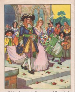 Bröllopet (litografi) av Thomas Heath Robinson