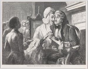 Scandal, från Illustrated London News, 15 februari 1851., 15 februari 1851. av Thomas Heaviside