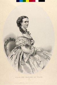 Prinsessan av Danmark Alexandra av Thomas Herbert Maguire