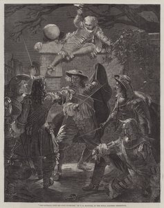 Upprördheten över Sir John Coventry av Thomas Herbert Maguire