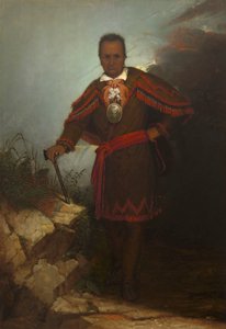 Röd jacka Sagoyewatha, 1868.
