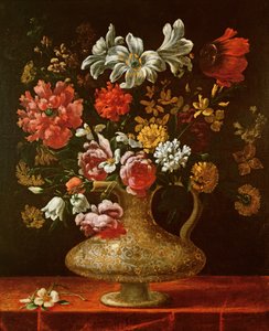 Stilleben med blommor