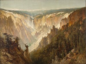Grand Canyon i Yellowstone, c.1884