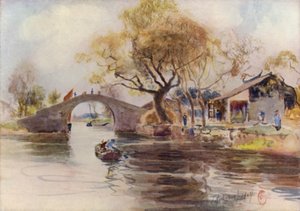 Nära Mutu, ovanför Soochow av Thomas Hodgson Liddell