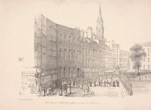 Norra sidan av St. Pauls kyrkogård av Thomas Horner