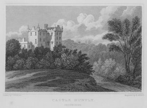 Castle Huntly, Perthshire (gravyr) av Thomas Hosmer Shepherd