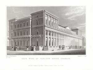 East Wing of Carlton House Terrace av Thomas Hosmer Shepherd