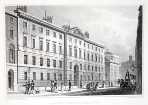 Excise Office, Broad Street, från puben "London and it