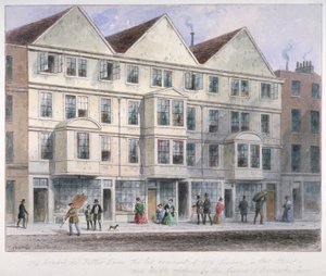 Fetter Lane, City of London, 1855 av Thomas Hosmer Shepherd
