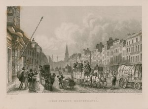 High street i Whitechapel av Thomas Hosmer Shepherd