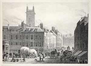 Holborn Bridge, Church of St Andrew, etc., från puben "London and it