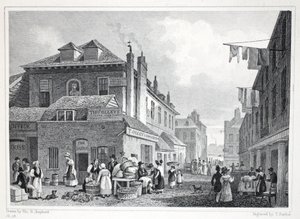 Hungerford Market, Strand, från "London and it