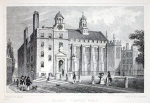 Middle Temple, från "London and it