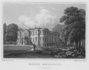 Mount Melville, Fifeshire (gravyr) av Thomas Hosmer Shepherd