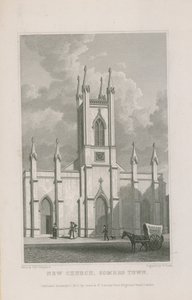 Ny kyrka i Somers Town av Thomas Hosmer Shepherd