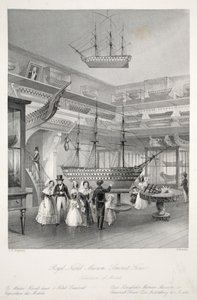 Royal Naval Museum, Somerset House, från puben 