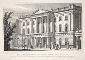 The London Institution, Finsbury Circus, från "London and it