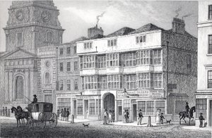 The Old White Hart Tavern, Bishopsgate Street, från puben "London and it