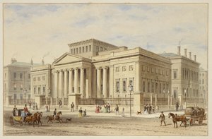 The Royal Manchester Institution, ca 1836 (akvarell på papper) av Thomas Hosmer Shepherd