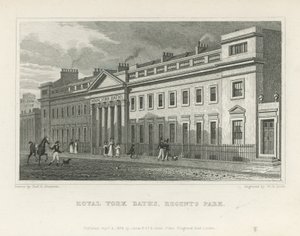 Royal York Baths på York Terrace av Thomas Hosmer Shepherd