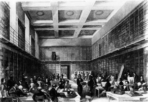 The Sixth Reading Room of the British Museum, publicerad i 