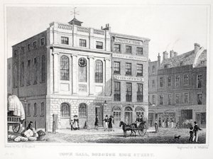 Town Hall, Borough High Street, från puben "London and it
