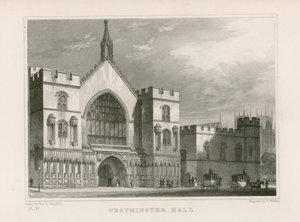 Westminster Hall av Thomas Hosmer Shepherd