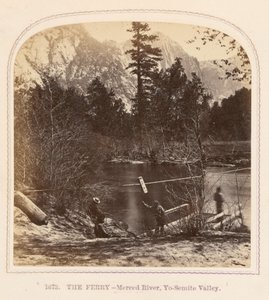 Färjan - Merced River, Yo-Semite Valley