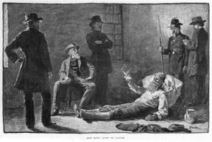 John Brown 1807-1859 efter hans tillfångatagande, 1859.