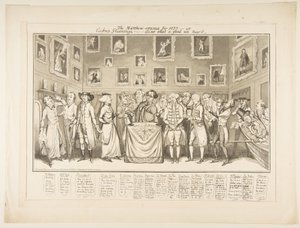 Matthew-orama för 1827-eller Cockney Gleanings,-är det inte bra nu, 26 mars 1827. av Thomas Howell Jones