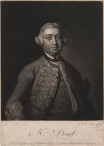 Mr. Beard, graverad av James McArdell (ca 1729-65), 1764 (mezzotint) av Thomas Hudson