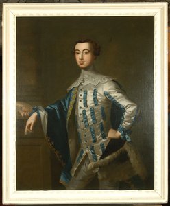 Porträtt av Sir James Lowther, första Earl Lonsdale, c.1755