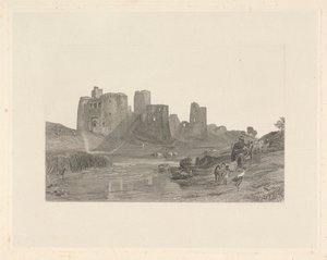 Kidwelly Castle, södra Wales