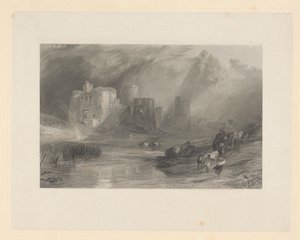 Kidwelly Castle, södra Wales