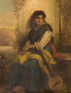 En minstrel i de baskiska provinserna