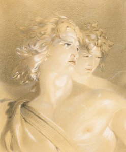 Ange dechu - Satan som en fallen ängel av Lawrence, Sir Thomas av Thomas Lawrence
