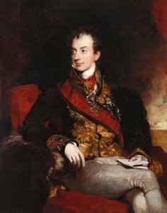 Clemens Lothar Wenzel, furst Metternich (1773-1859) av Thomas Lawrence