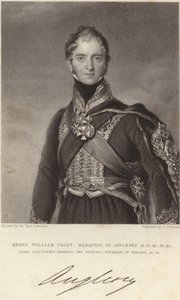 Fältmarskalk Henry Paget av Thomas Lawrence