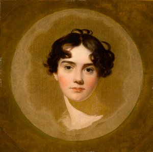 Head of a Girl, sent 1700-tidigt 1800-tal (olja på duk) av Thomas Lawrence