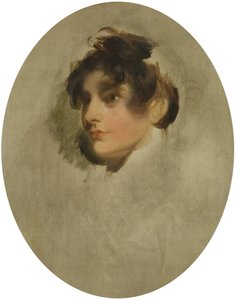 Head of a Young Woman, ca 1800-05 (olja på duk) av Thomas Lawrence