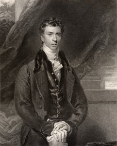Henry Peter Brougham, 1:e baron Brougham och Vaux, graverad av H. Robinson, från 