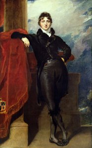 Lord Granville Leveson-Gower, Later 1st Earl Granville, c.1804-6 (olja på duk) av Thomas Lawrence