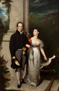 Mr och Mrs James Dunlop, ca 1825 (olja på duk) av Thomas Lawrence