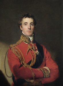 Porträtt av Arthur Wellesley 1769-1852, 1:e hertig av Wellington, 1815-1816
