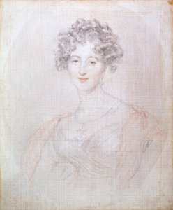 Porträtt av grevinnan Elisabeth Vorontsova, 1821. av Thomas Lawrence