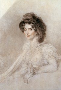 Porträtt av Elizabeth, hertiginna av Devonshire, 1816 av Thomas Lawrence