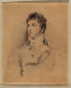 Porträtt av Isaac Cuthbert (penna på papper) av Thomas Lawrence