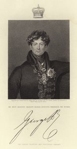 Porträtt av kung George IV av Thomas Lawrence