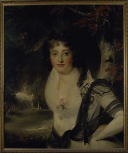 Porträtt av Lady Charlotte Bentinck, ca 1790-1830 (olja på duk) av Thomas Lawrence